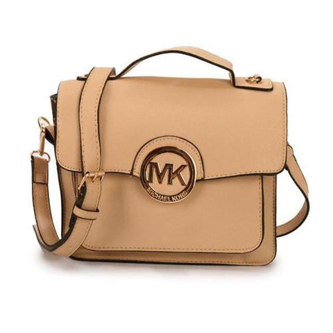 michael kors bag with big mk logo
