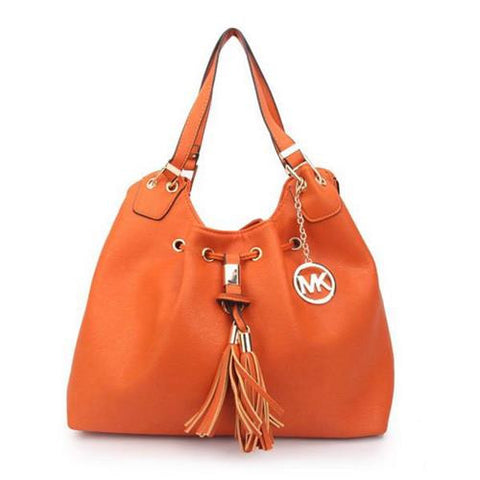 orange MK bag