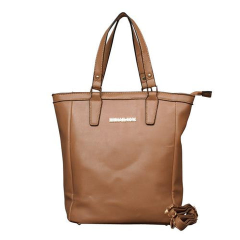 michael kors camel tote