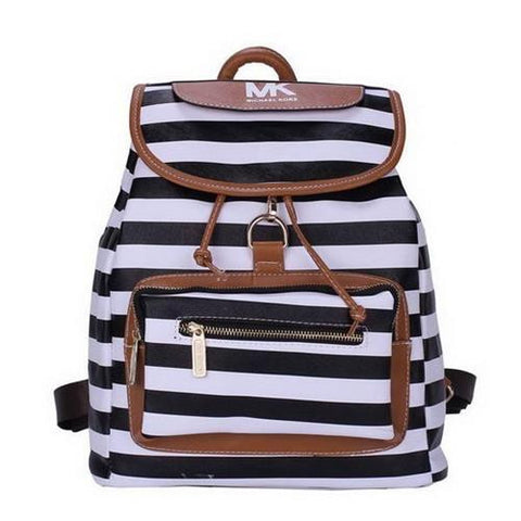 michael kors jet set backpack white