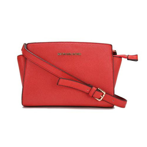mk sling bag red