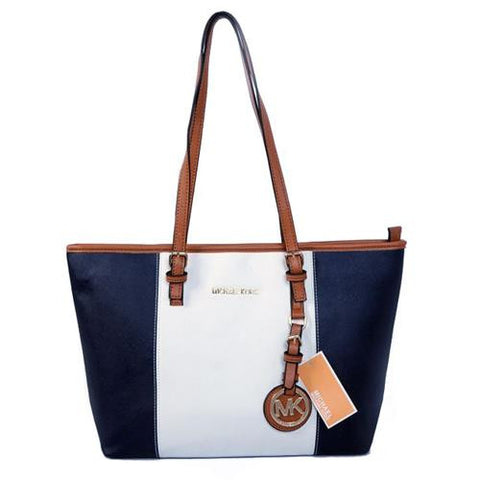 michael kors navy white