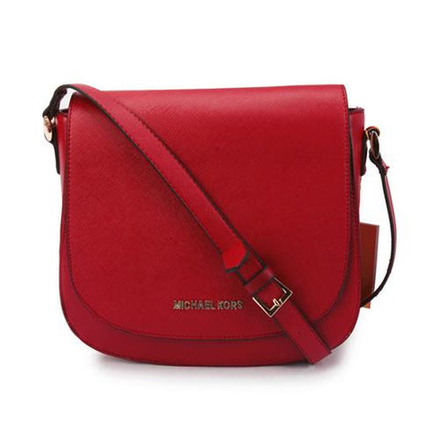 red mk purse