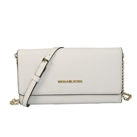 michael kors small white crossbody bag