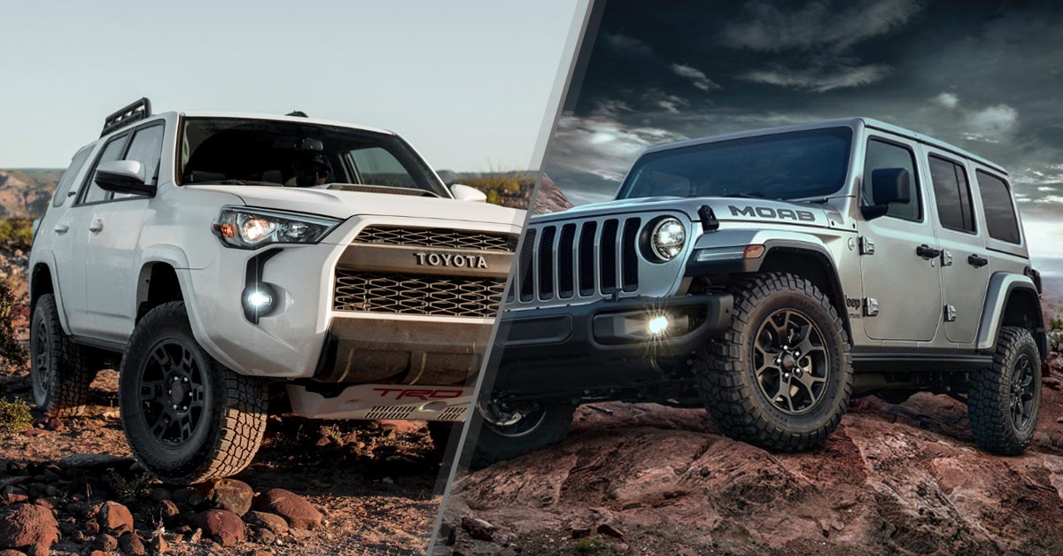 Toyota 4Runner VS. Jeep Wrangler (2023) – Rhino USA