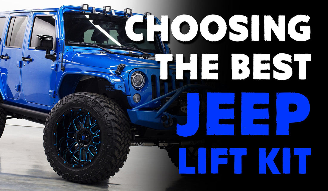 Choosing The Best Jeep Lift Kit – Rhino USA
