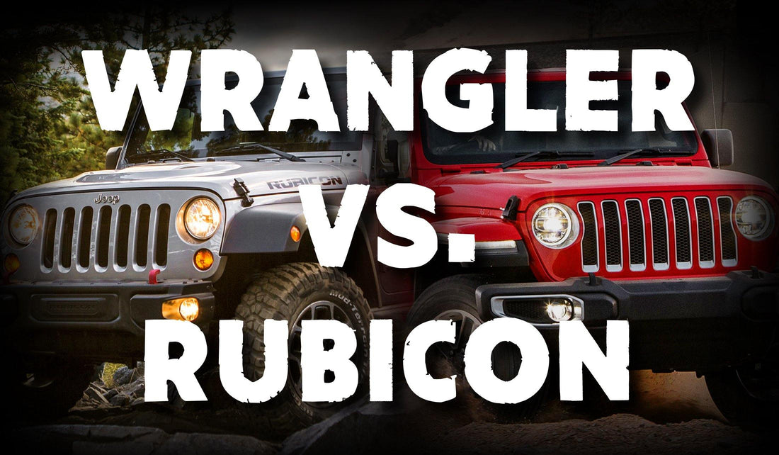 Jeep Wrangler vs. Rubicon – Rhino USA