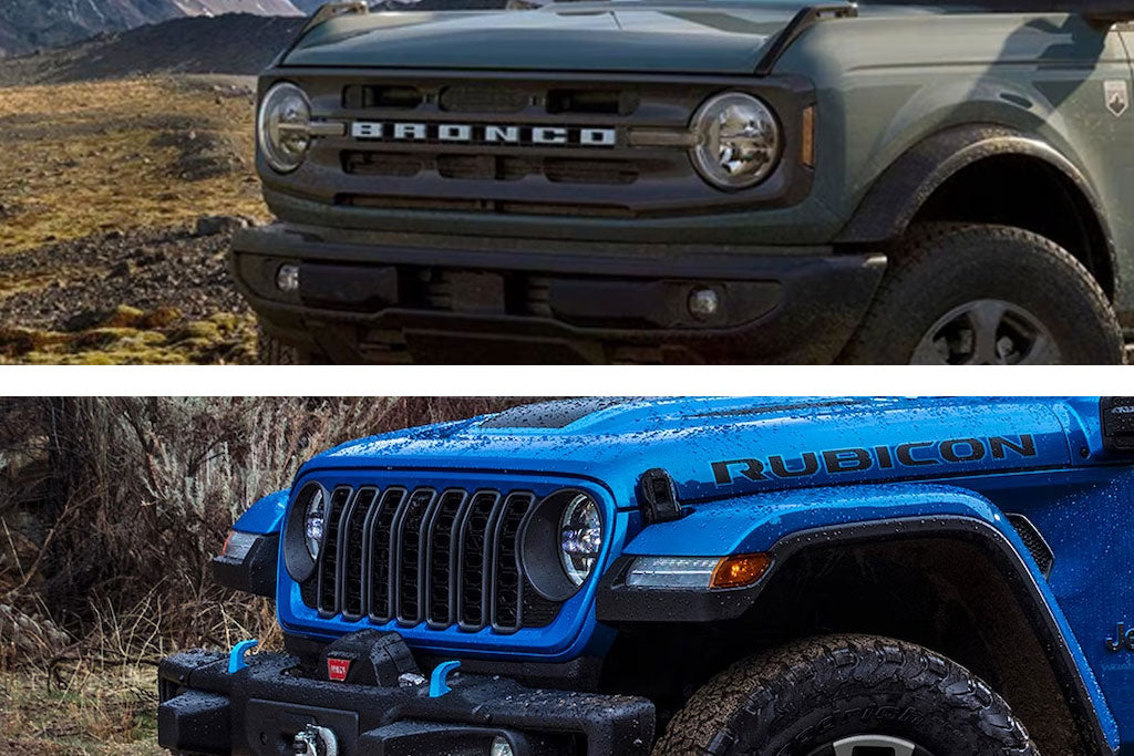 jeep wrangler vs bronco 2024