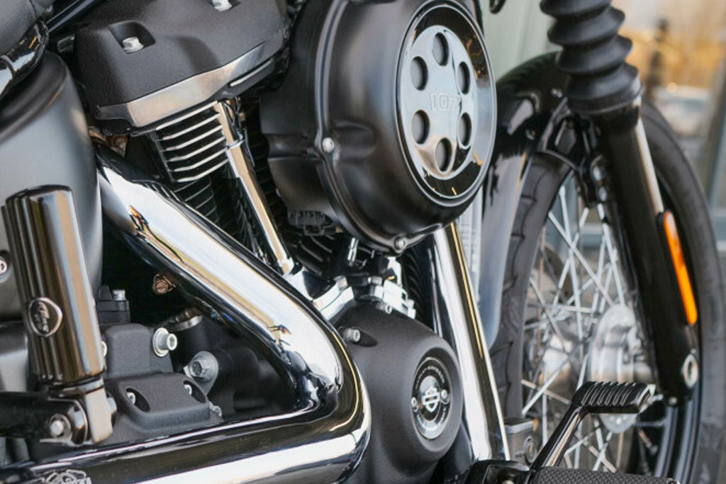 motorcycle close up picture