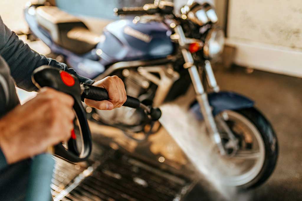 motorcycle cleaning maintenance tips