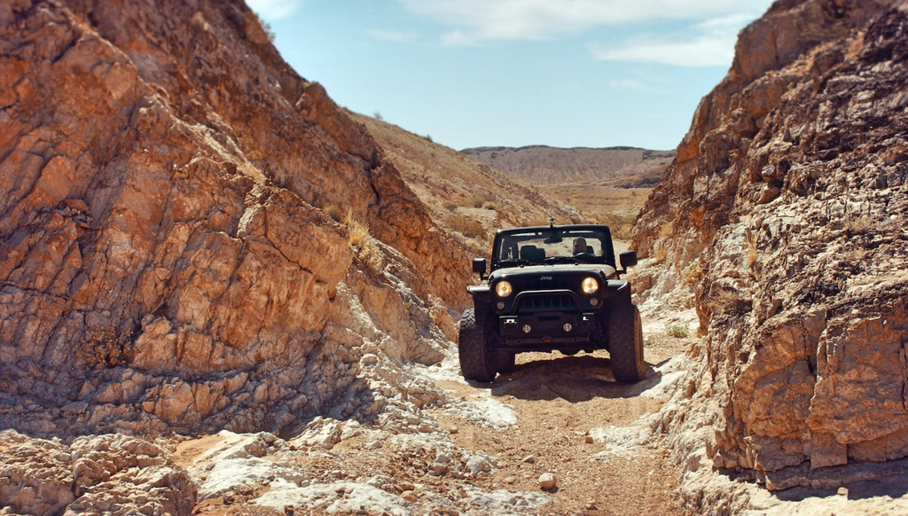 Desert off-road Jeep