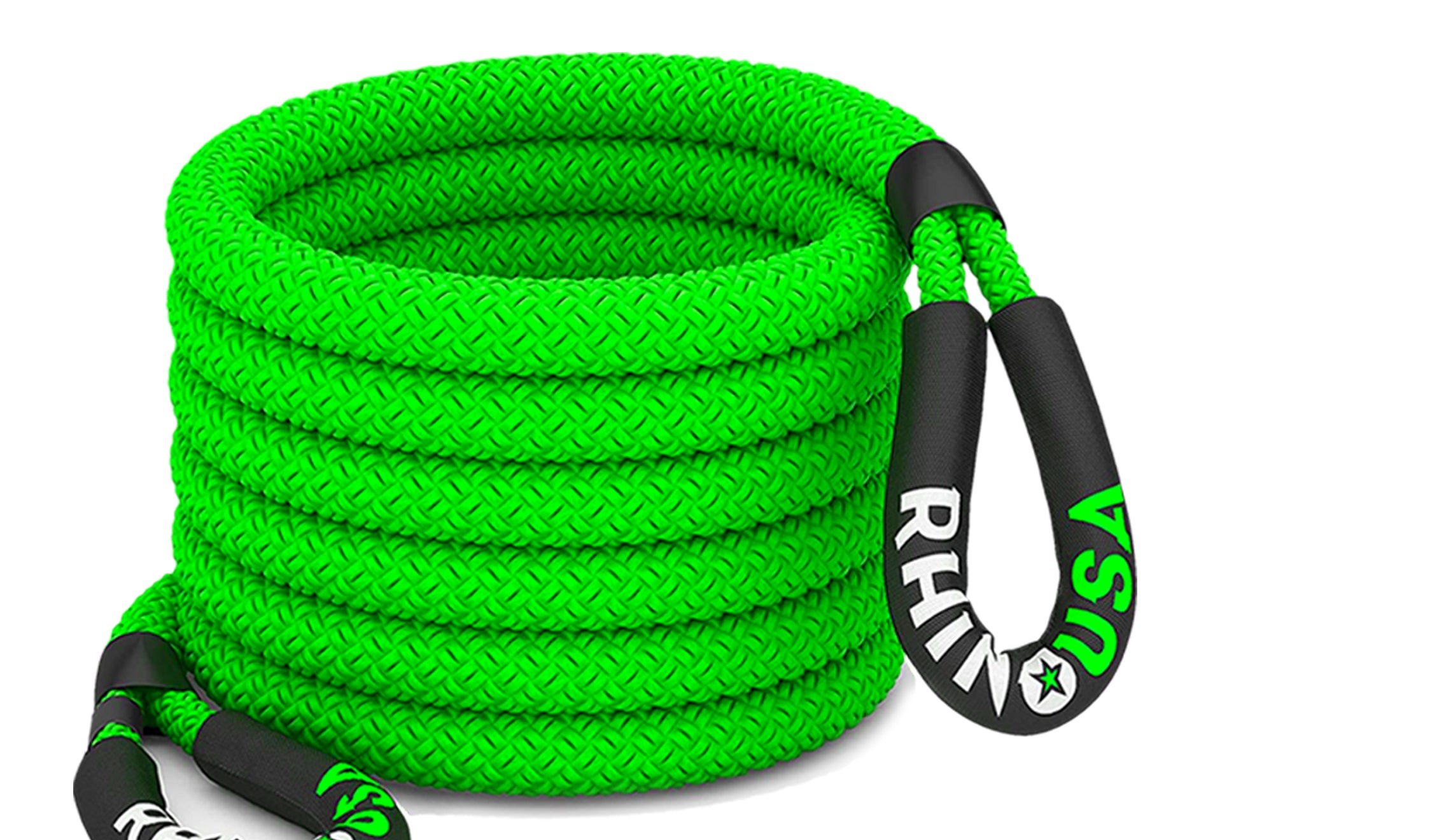 RNA Raider Chainsaw Lanyard with Carabiner - Neon Green, Heavy-Duty Built-In Bungee Cord, Arborist Gear