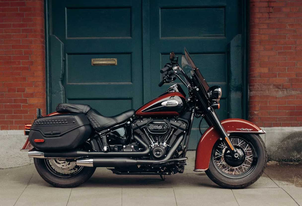 red harley davidson