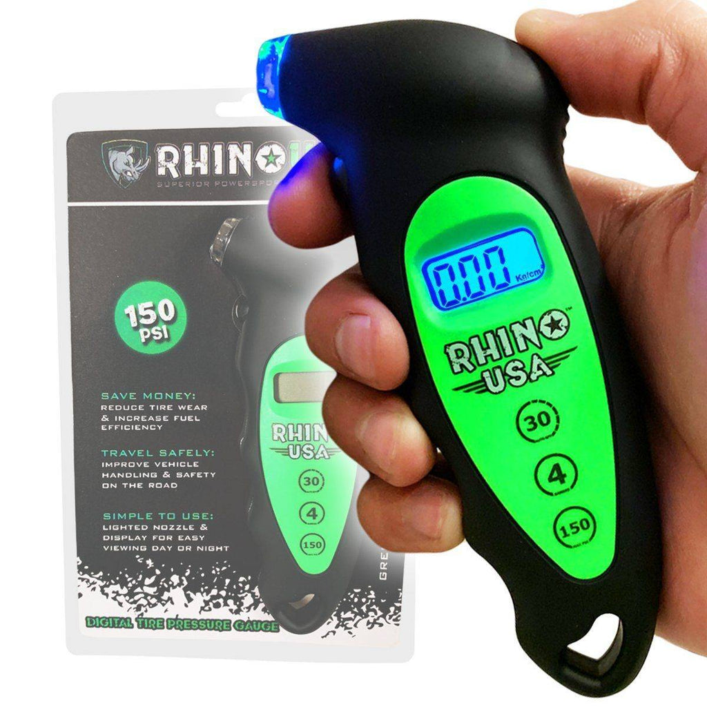 Rhino Usa 150 Psi Digital Tire Gauge