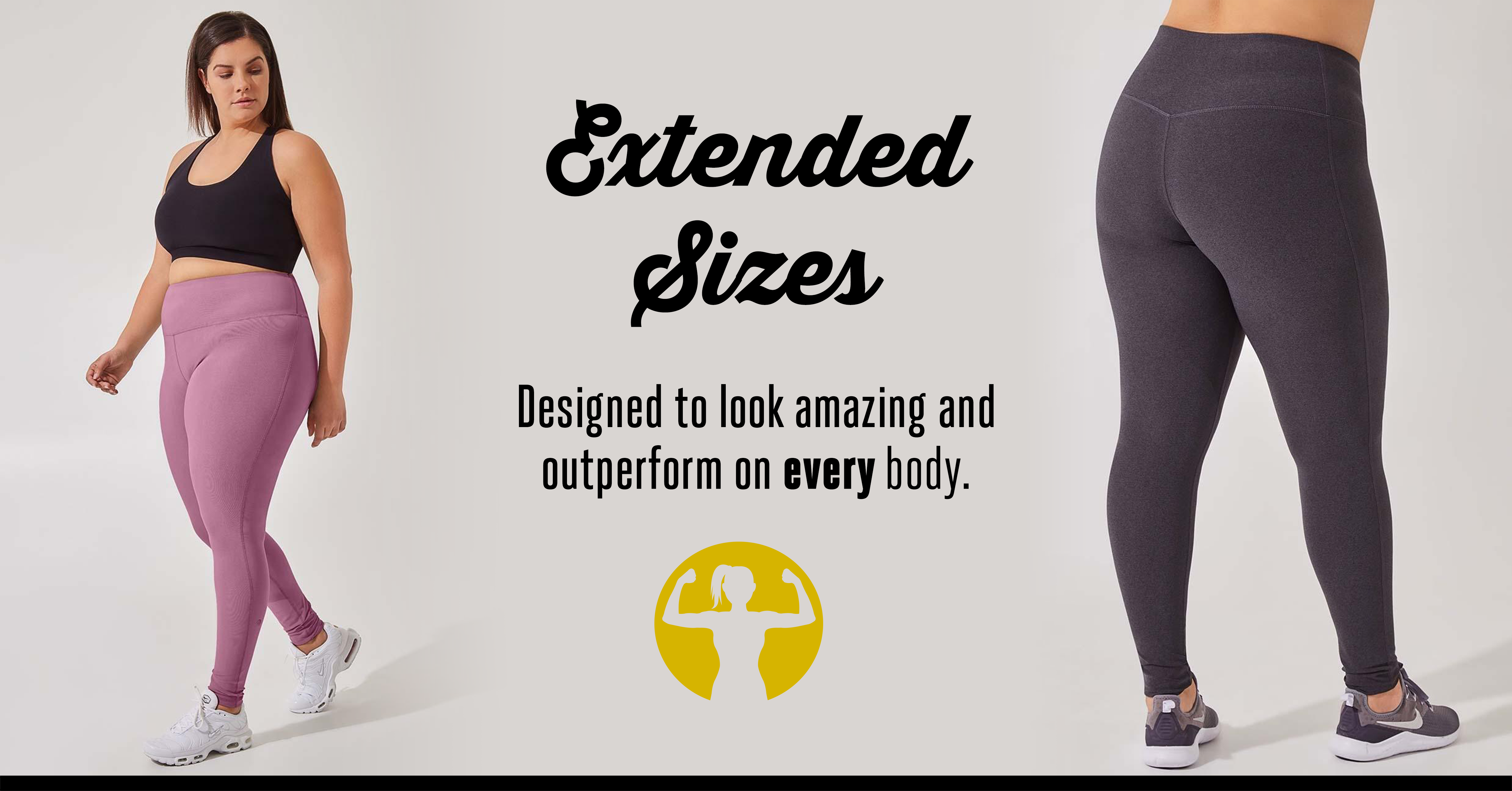 Extended Sizes  Activewear & Casual Clothes from Asskicker Activewear