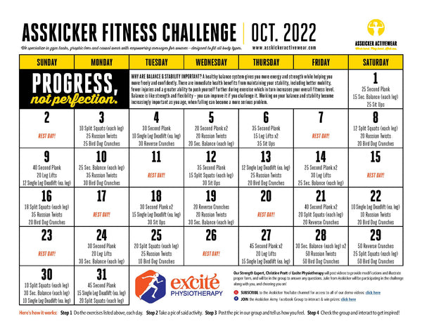 Free 30 Day Fitness Challenges for Women - Join our Supportive Fitness Community on Facebook!