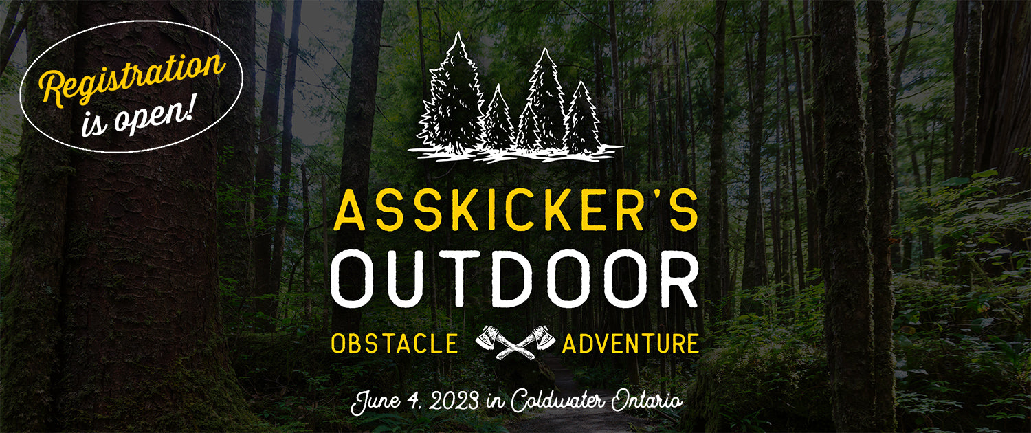 Looking for something to train for? Register for the 2023 Asskicker's Outdoor Obstacle Course Adventure for Women