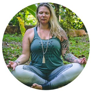 Kim Booth - the founder of Yoga by Kim in Barrie, Ontario, Canada