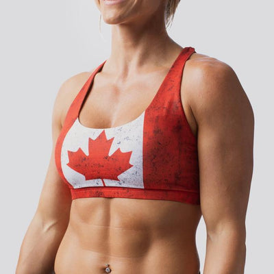 Canada Vitality Sports Bra from Born Primitive, Asskicker Activewear