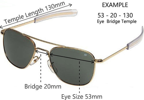 ray ban aviator straight arm