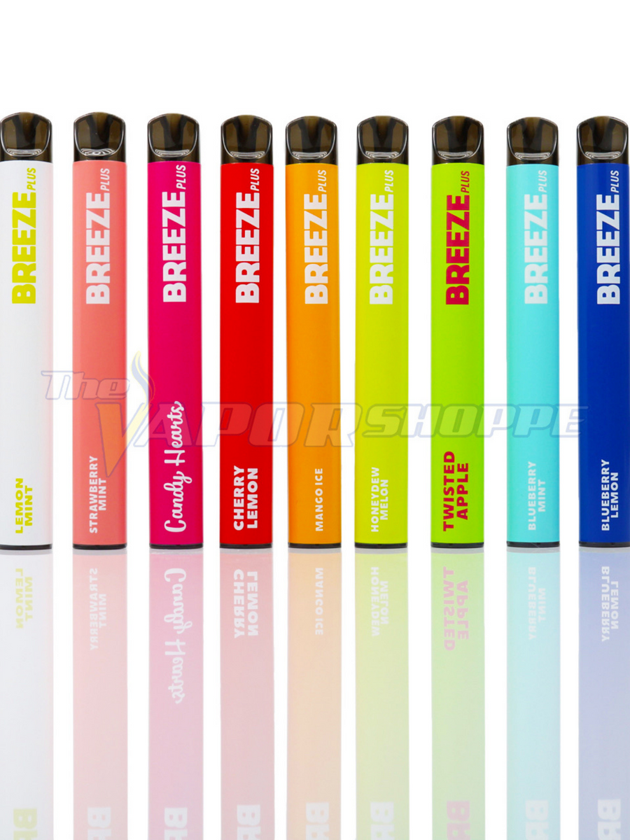 breeze plus 0 nicotine disposable