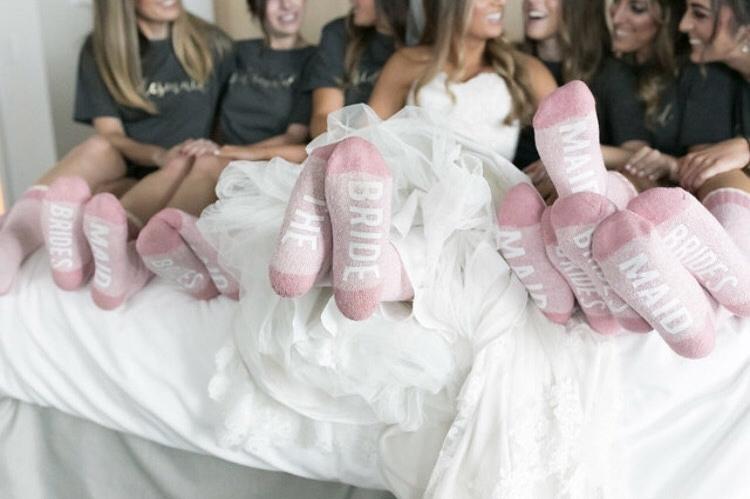 Socks, Wedding Socks, Engagement Socks, Bride Socks, Bridesmaid Socks ...
