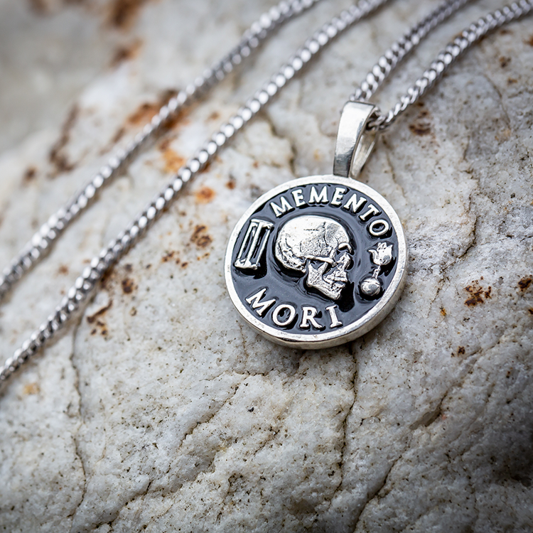 memento mori necklace