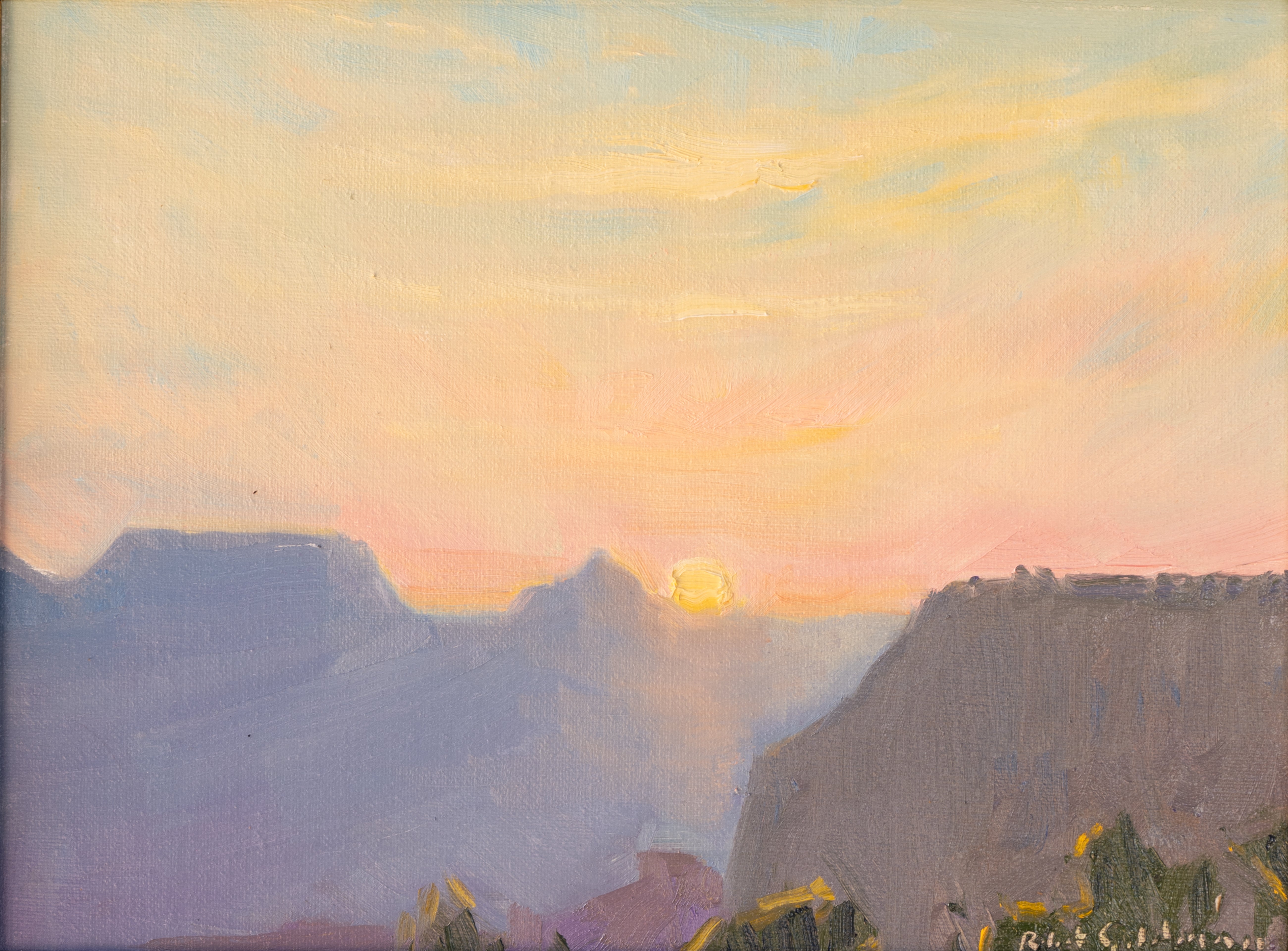 Robert Goldman, Grand Canyon Sunrise 