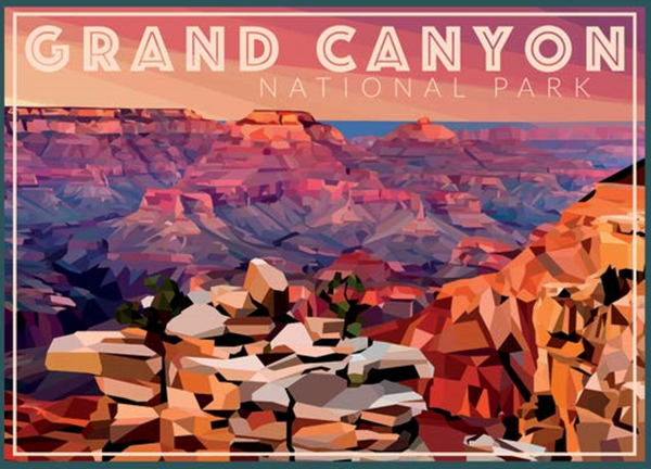 Grand Canyon Geometric Design 1000 pc Puzzle - Grand ...