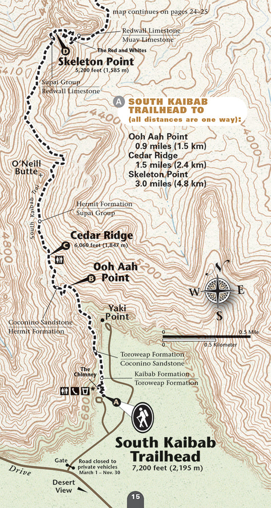 South Kaibab Trail Guide – Grand Canyon Conservancy Store