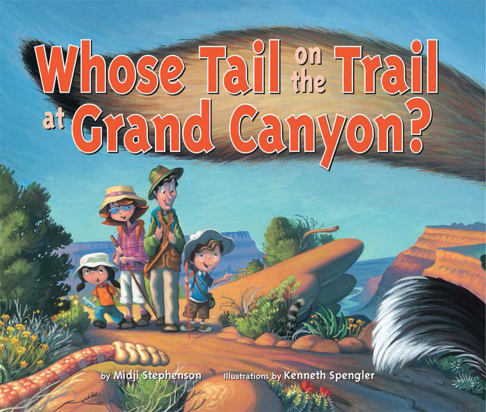 Whose Tail On the Trail at Grand Canyon