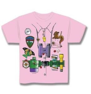 Junior Ranger Snap-on T-shirt, Pink