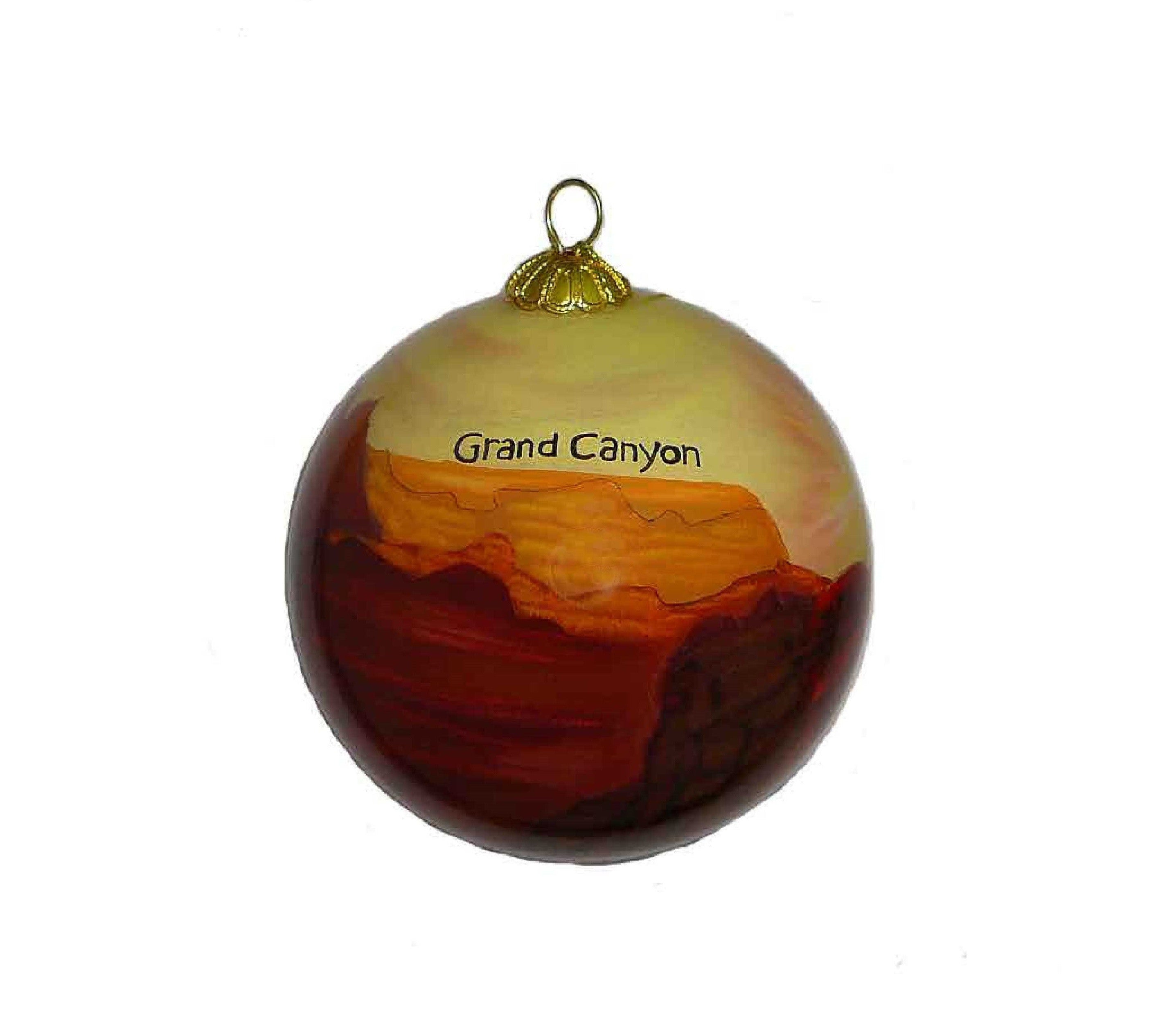 Grand Canyon Hand Painted Ornament