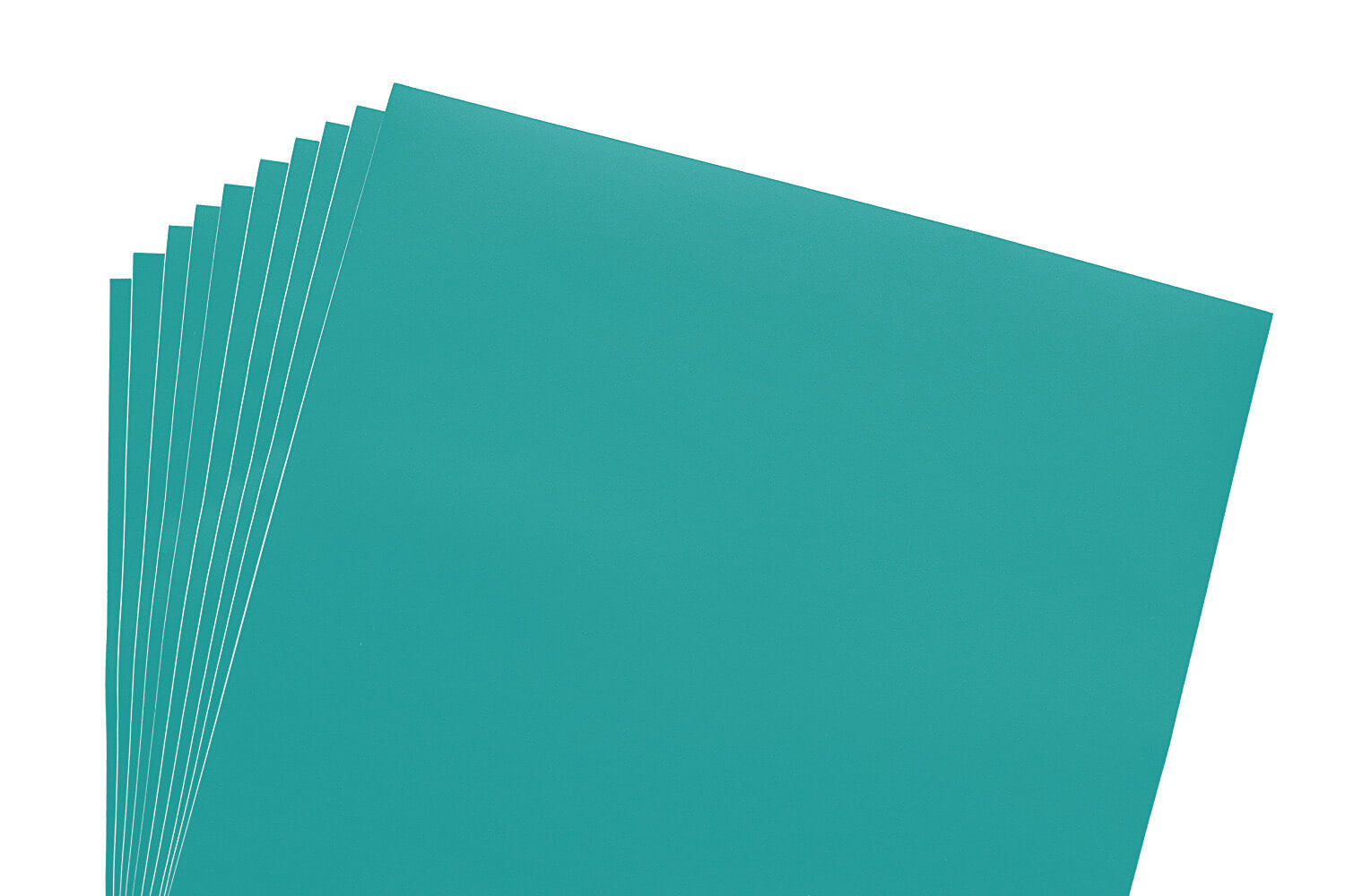 Permanent Outdoor Vinyl Sheets Teal Matte by Scraft Artise