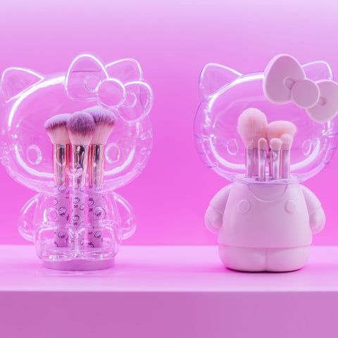 hello kitty makeup brush impressions vanity