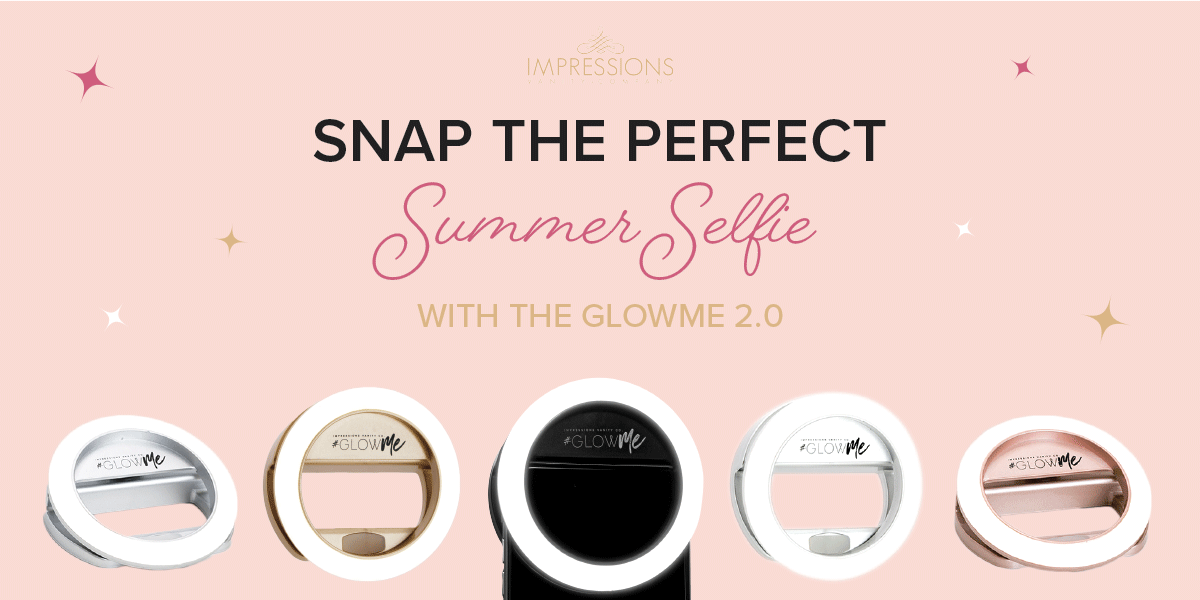 Snap the perfect summer selfies with the glowme 2.0