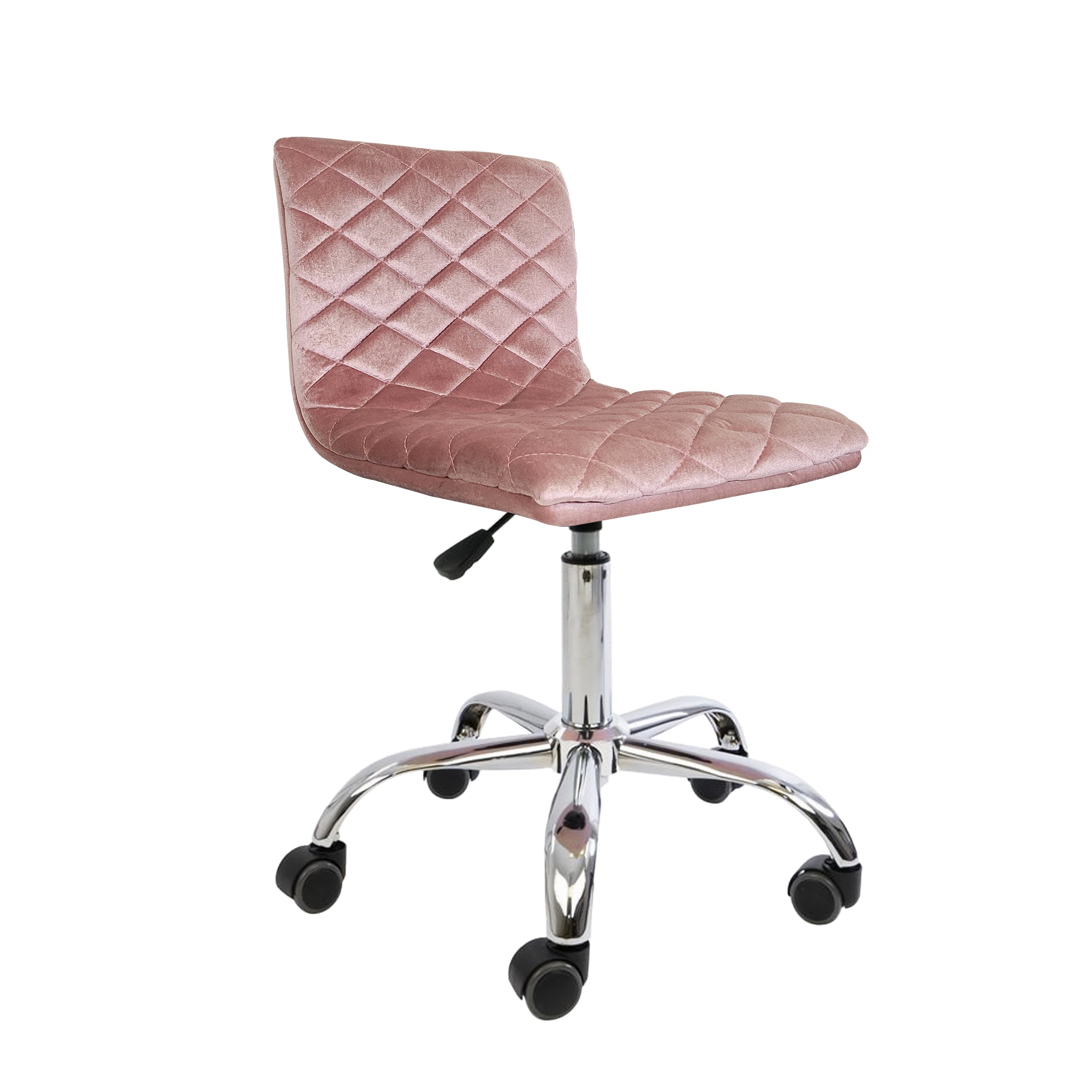 amanda square quilted vanity chair