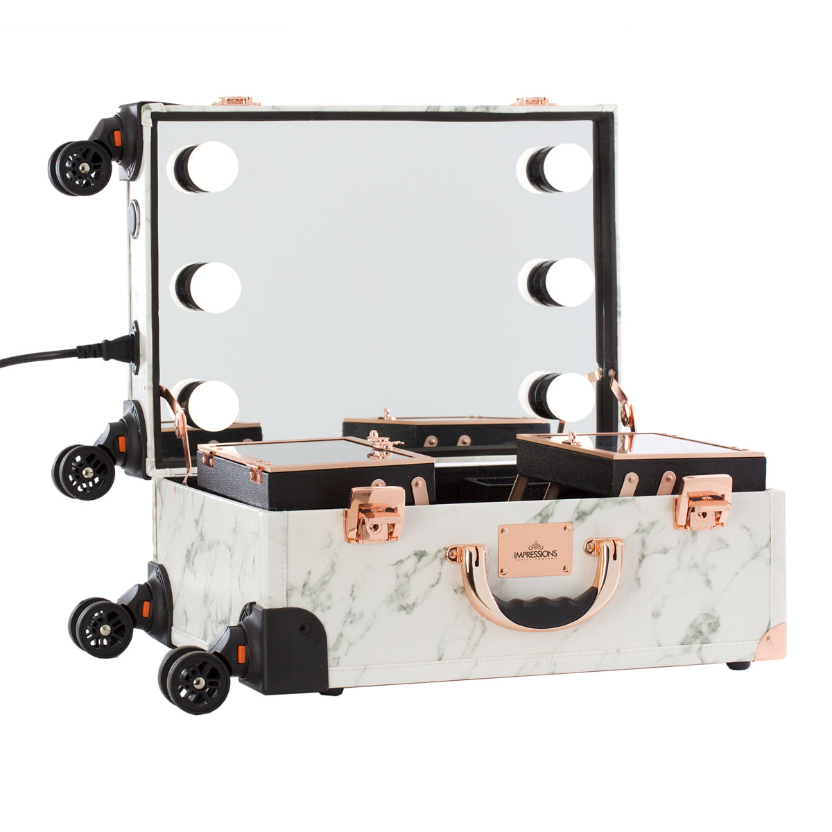 makeup travel suitcase