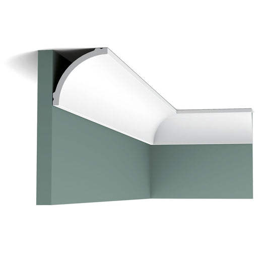 CR816 - Molduras para paneles boiserie de pared (longitud 2 metros)  cornisas de poliuretano blanco rígido (mejor que poliestireno y yeso) :  : Bricolaje y herramientas