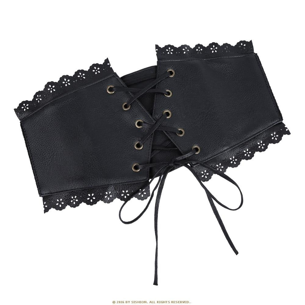 Black Alternative Gothic Lace Corset Belt at $18.99 USD l Rags n Rituals