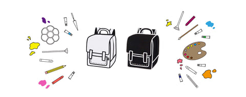 JumpFromPaper Cartoon Bag