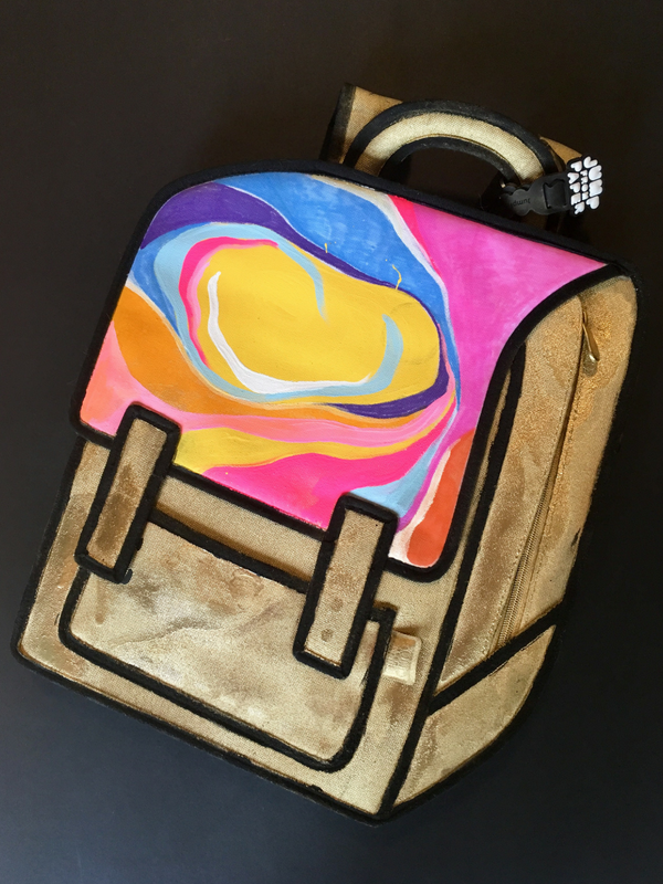 JumpFromPaper Cartoon Bag X Lizzie Quirke