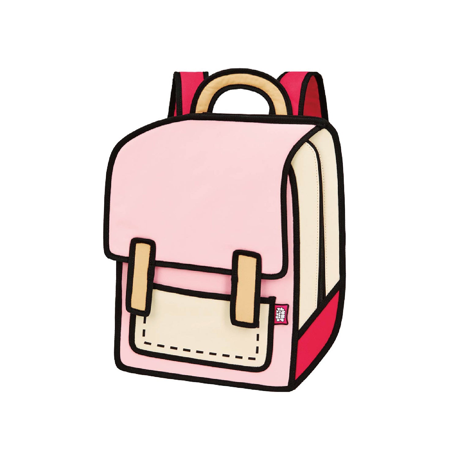 2d cartoon backpack