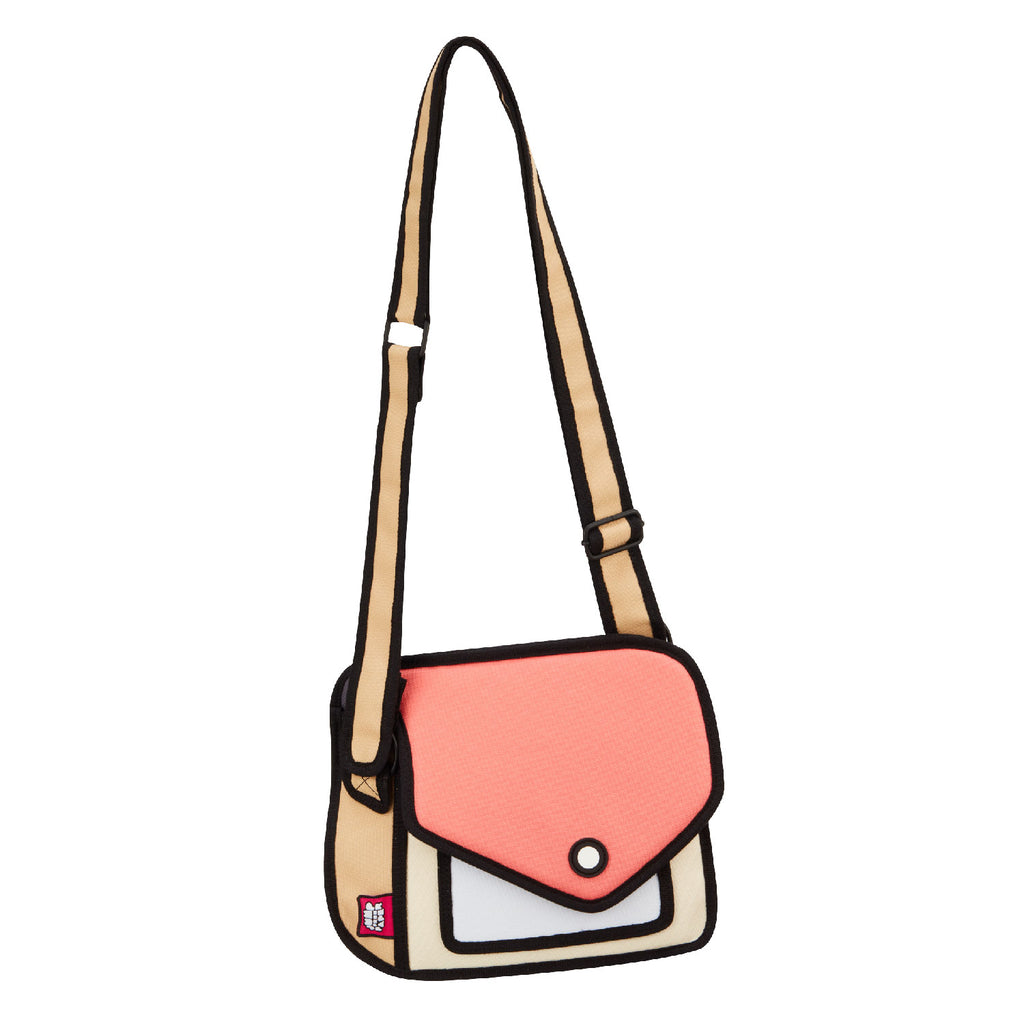 2D Bag Giggle Watermelon Red Shoulder Bag | JumpFromPaper Cartoon Bag