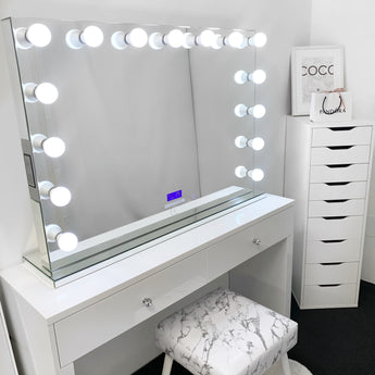 Vanity Collections Modern Makeup Storage And Decor Hollywood Mirros