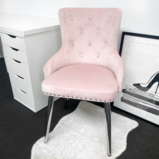 cheap pink vanity chair