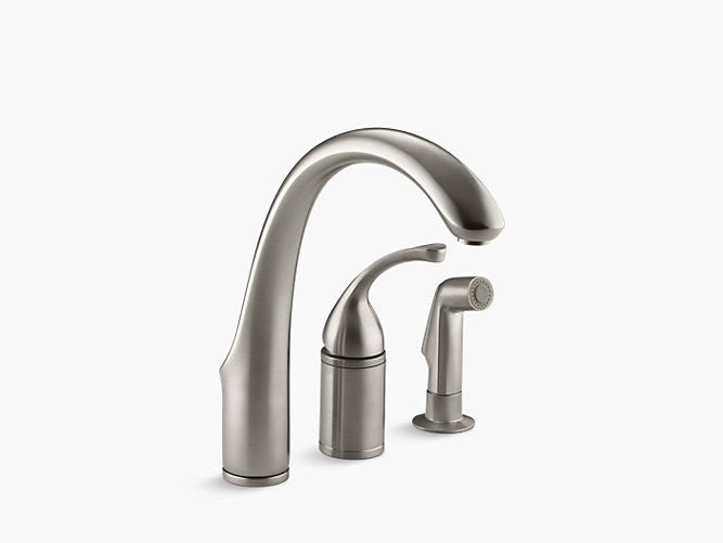 Kohler Forte Single Handle Kitchen Faucet With Separate Handle And Sid Central Plumbing And Heating Supply Co Inc