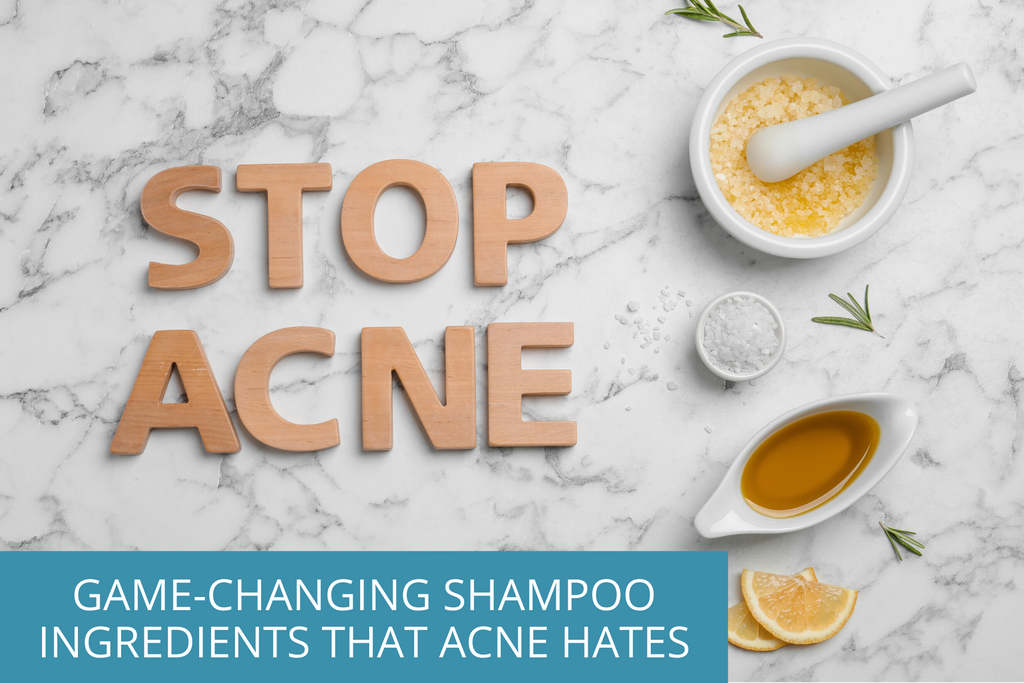 stop acne with our 4 acne-preventing shampoo ingredients