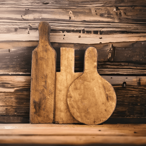 Large Wood Cutting Board Raised- Modern AgrarianWood Cutting Board - Raised  Modern Design with Bowl Cutout — Rusticcraft Designs