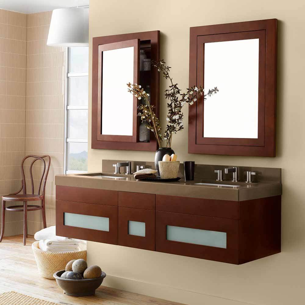 23" Rebecca Wall Mount Bathroom Vanity Cabinet Base